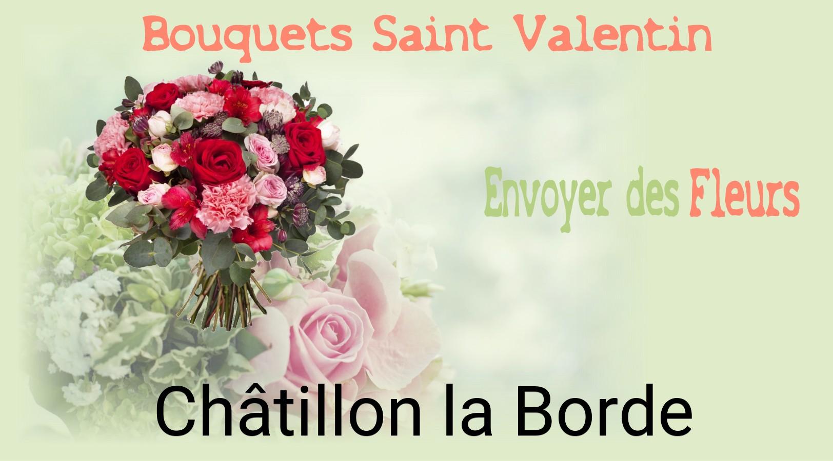 Roses de Saint-Valentin livrées à Châtillon-la-Borde